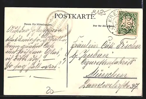 AK Bad Kreuth, Vieh auf der Hohensteinalpe vor einer Hütte