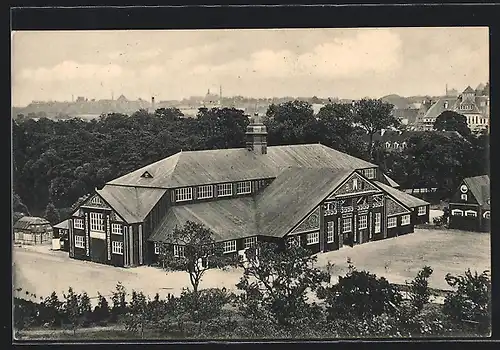 AK Freiberg i. S., Blick auf den Festplatz