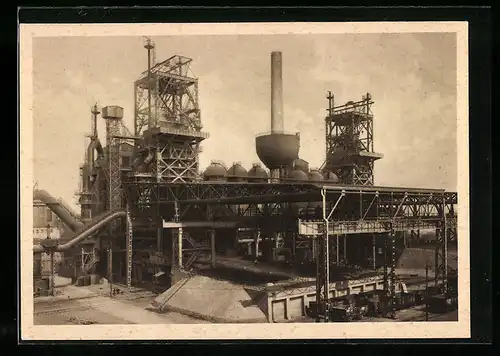 AK Essen-Borbeck, Friedr. Krupp Aktiengesellschaft, Hochofenwerk