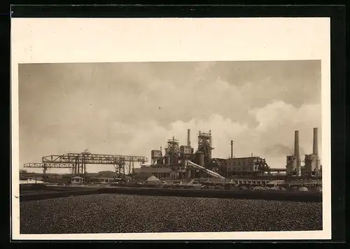 AK Essen-Borbeck, Friedrich Krupp Aktiengesellschaft, Hochofenwerk, Gesamtansicht