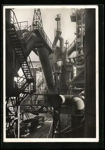 AK Borbeck, Hochofenwerk der Fried. Krupp AG