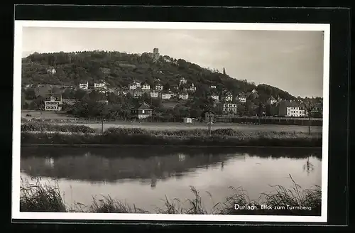 AK Durlach, Blick zum Turmberg