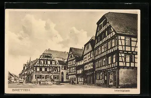 AK Bretten, Marktplatz