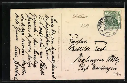 AK Bretten, Marktplatz