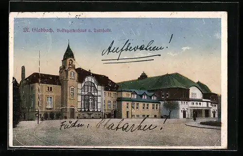 AK Mönchengladbach, Volksgartenhaus und Turnhalle