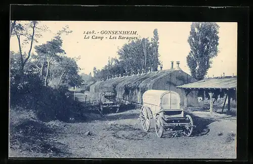 AK Gonsenheim, Le Camp, Les Baraques, Kaserne