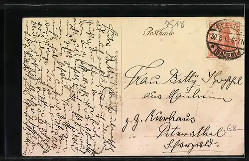 AK Bretten, Marktplatz