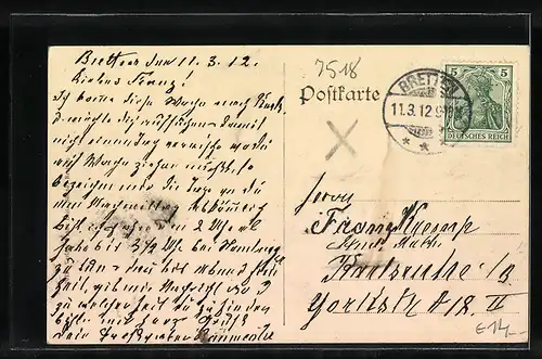 AK Bretten, Marktplatz