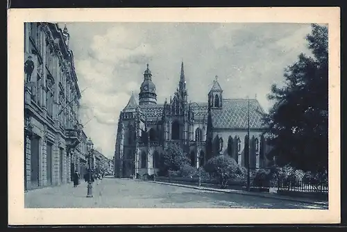 AK Kosice, Blick zum Dom