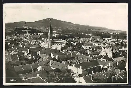 AK Nitra, Gesamtansicht aus der Vogelschau