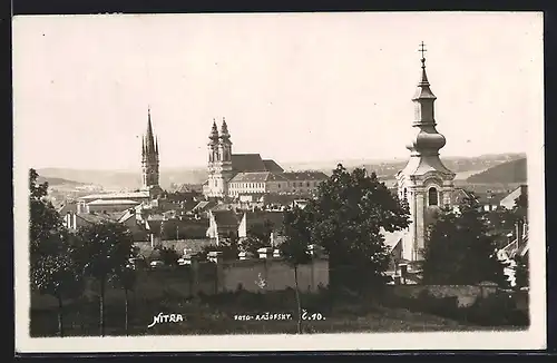 AK Nitra, Ortsansicht aus der Vogelschau