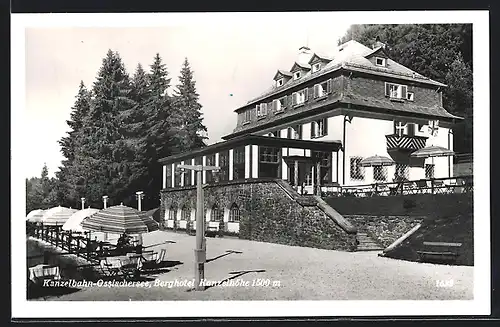 AK Treffen, Kanzelbahn-Ossiachersee, Berghotel Kanzelhöhe