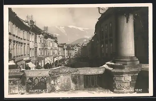 AK Villach, Blick auf den Hauptplatz