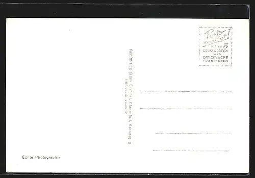 AK Faak, Motiv der Kirche mit Mittagskogel im Hintergrund