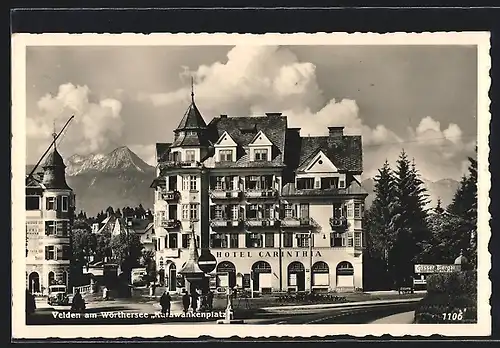 AK Velden am Wörthersee, Hotel Carinthia am Karawankenplatz