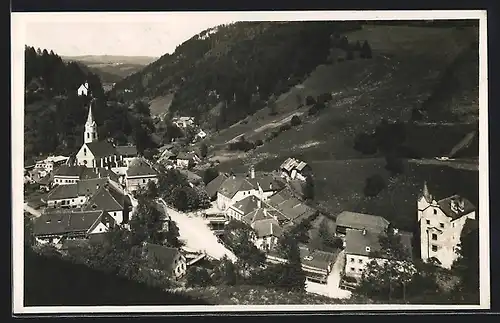 AK Hüttenberg, Gesamtansicht aus der Vogelschau