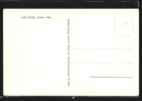 AK Bad Ischl, Gesamtansicht, Frau mit Blumenstrauss