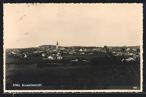 AK Gföhl, Gesamtansicht aus der Ferne