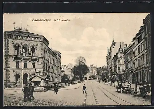 AK Saarbrücken, Reichsstrasse