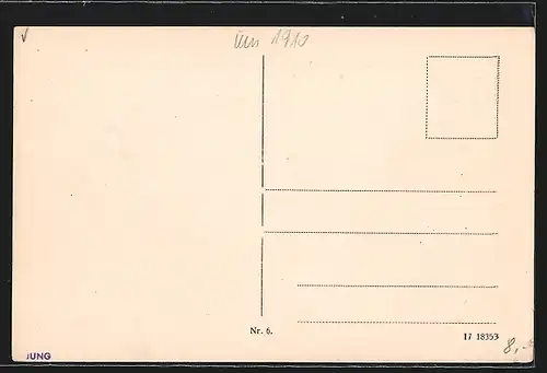 AK Saarbrücken, Reichstrasse mit Strassenbahn