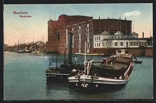AK Mannheim, Rheinhafen und Mannheimer Lagerhaus-Gesellschaft