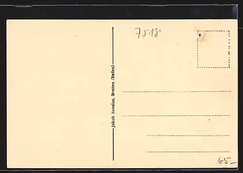 AK Bretten / Baden, Simmelturm