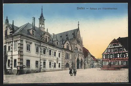 AK Bretten, Rathaus und Melanchthonhaus