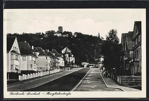 AK Karlsruhe-Durlach, Bergbahnstrasse