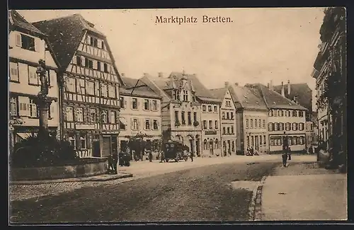 AK Bretten, Marktplatz