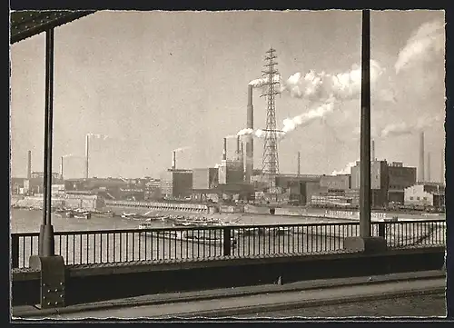 AK Duisburg, Blick auf die Kupferhütte