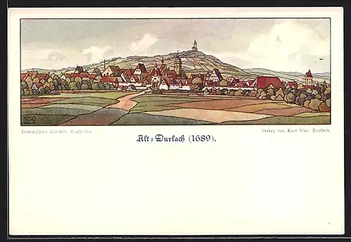 AK Alt-Durlach, Panorama