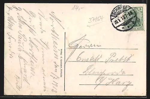 AK Northeim i. H., Marktplatz