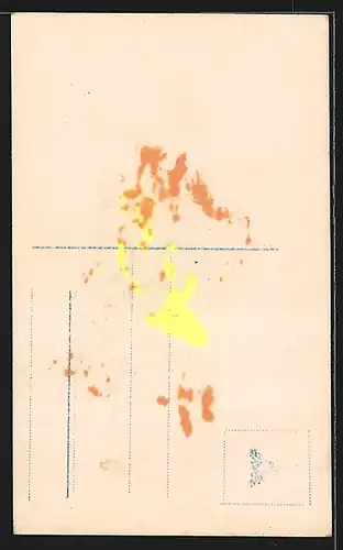 AK Schauspielerin Carola Toelle im gerüschten Kleid, mit original Autograph