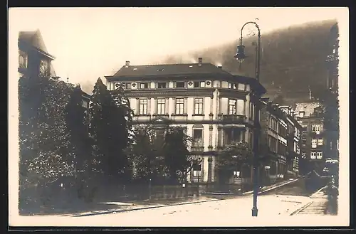 Foto-AK Durlach, Strassenpartie