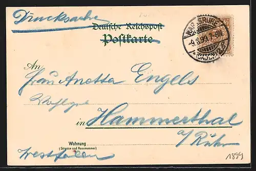 Lithographie Durlach, Basethor, Turmberg & Rathaus mit Prot. Kirche