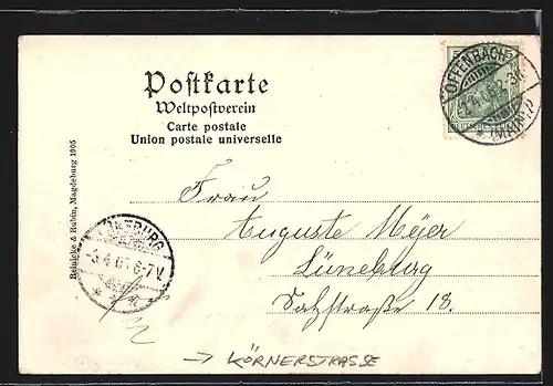 AK Offenbach a. M., Körnerstrasse