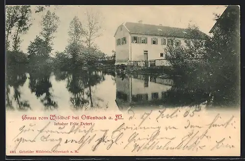 AK Offenbach a. M., Gaststätte Wildhof