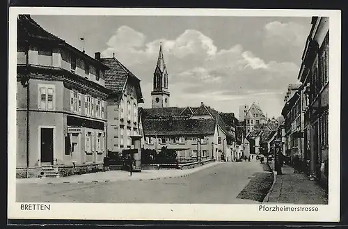 AK Bretten, Pforzheimerstrasse