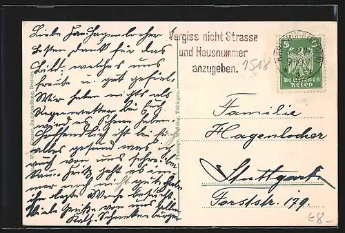 AK Bretten, Wilhelmstrasse