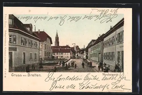 AK Bretten, Pforzheimerstrasse