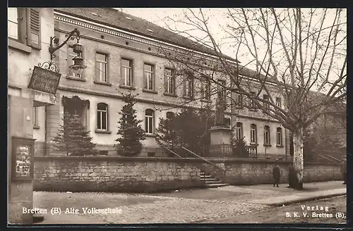 AK Bretten / Baden, Alte Volksschule