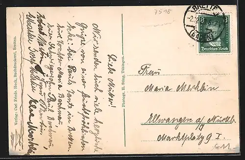 AK Bretten, Weisshoferstrasse