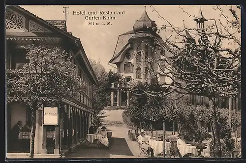 AK Gurten-Kulm, Hotel und Restaurant mit Terrasse