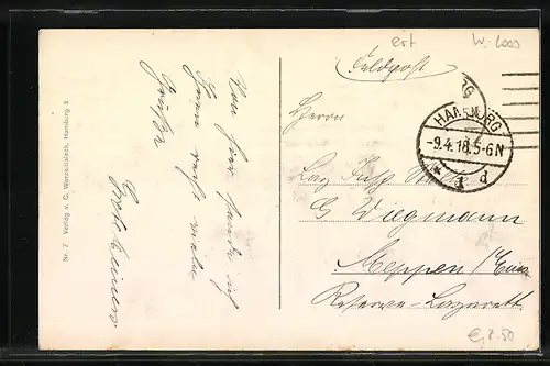 AK Hamburg-Neustadt, Alsterpavillon