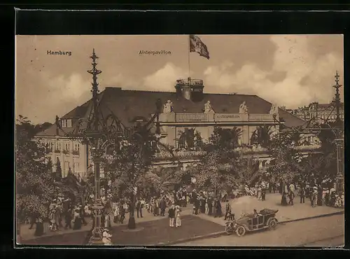 AK Hamburg-Neustadt, Alsterpavillon