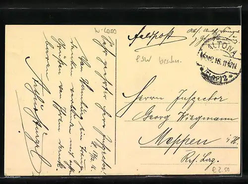 AK Hamburg-Neustadt, Alsterpavillon