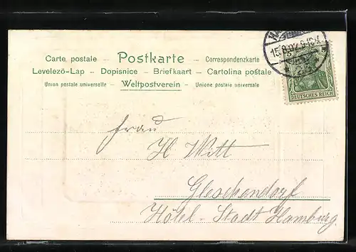 AK Hamburg-Neustadt, Jungfernstieg