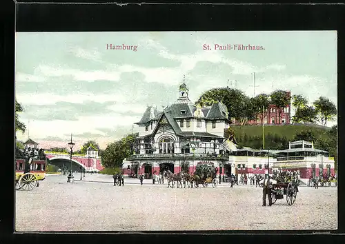 AK Hamburg-St. Pauli, St. Pauli-Fährhaus