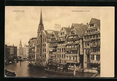 AK Alt-Hamburg, Deichstrassenfleet