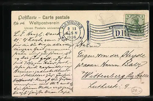 AK Hamburg-Neustadt, Alsterpavillon Am Jungfernstieg